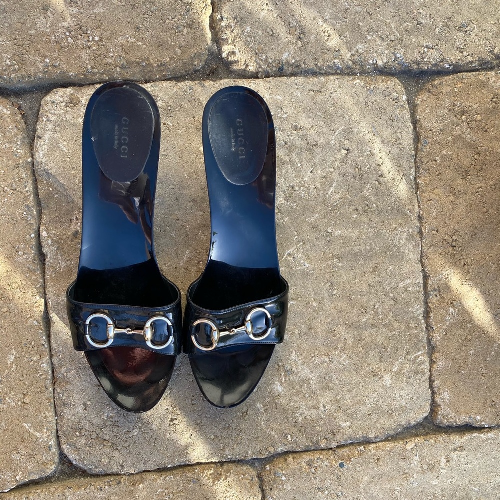 Classic Black Gucci Slip Ons! - Picture 4 of 5